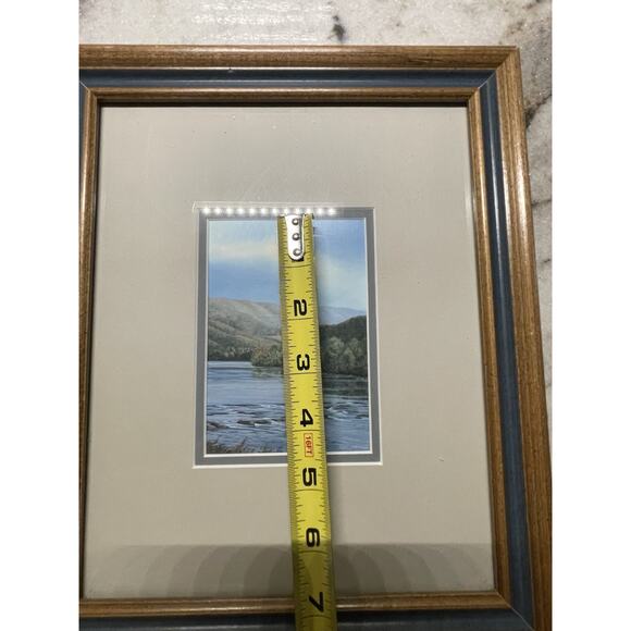 Robert E. Tuckwiller Limited Edition Signed Print River Framed And Matted - Picture 8 of 8